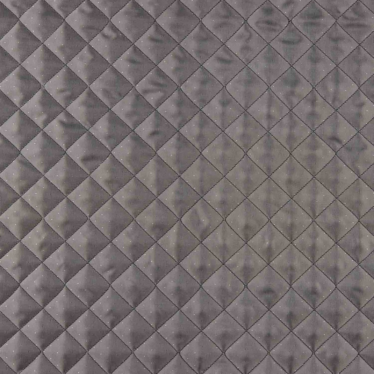 Doublure matelassée légère – Gris à pois - Ribes y Casals