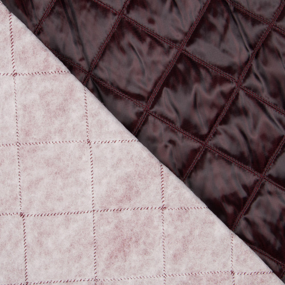 Doublure Matelassée Tournasol Rouge - Ribes y Casals