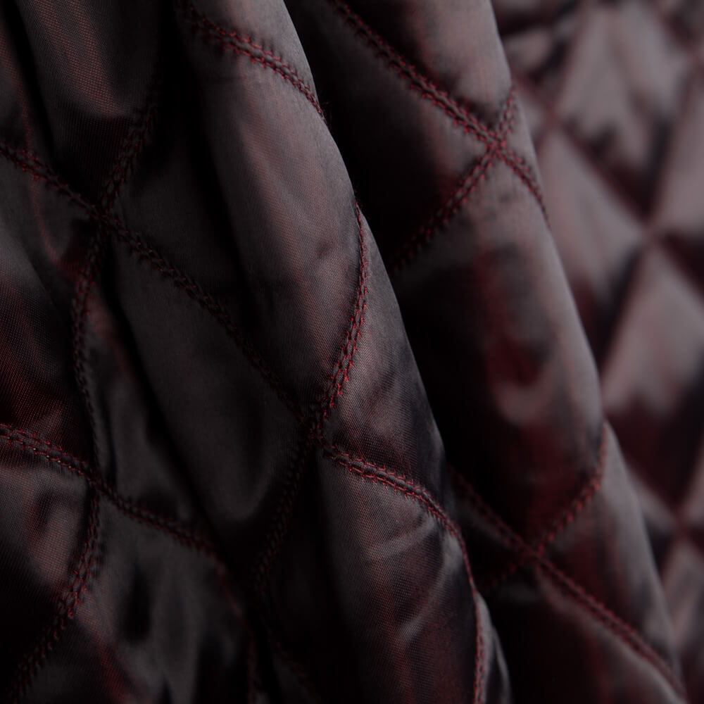 Doublure Matelassée Tournasol Rouge - Ribes y Casals