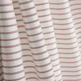 Doublure en satin rayé beige doux - Ribes y Casals