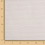 Doublure en satin rayé beige doux - Ribes y Casals