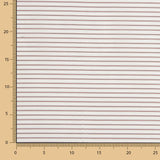 Doublure en satin rayé beige doux - Ribes y Casals