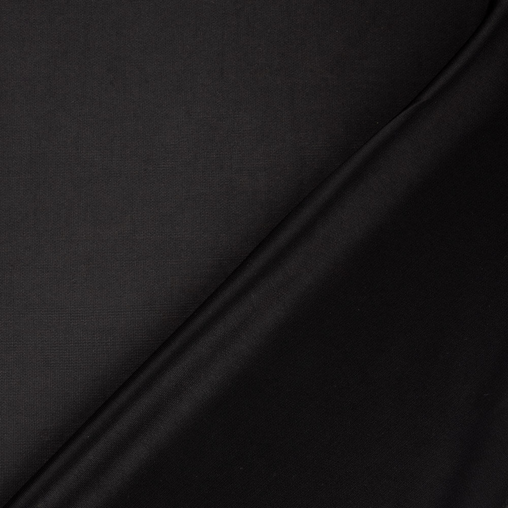 Doublure Maille Jersey Polyester Noir - Ribes y Casals