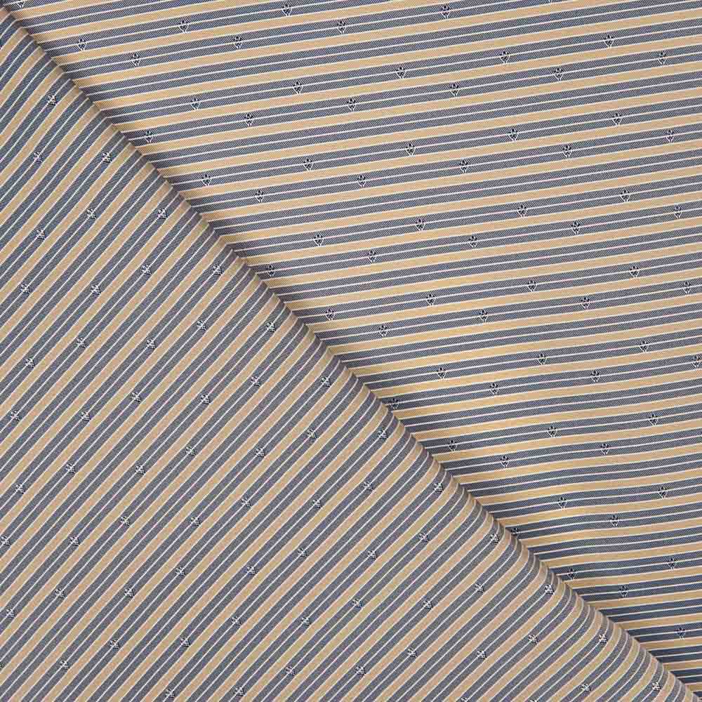 Forro Jacquard Rayas Marrón - Ribes y Casals