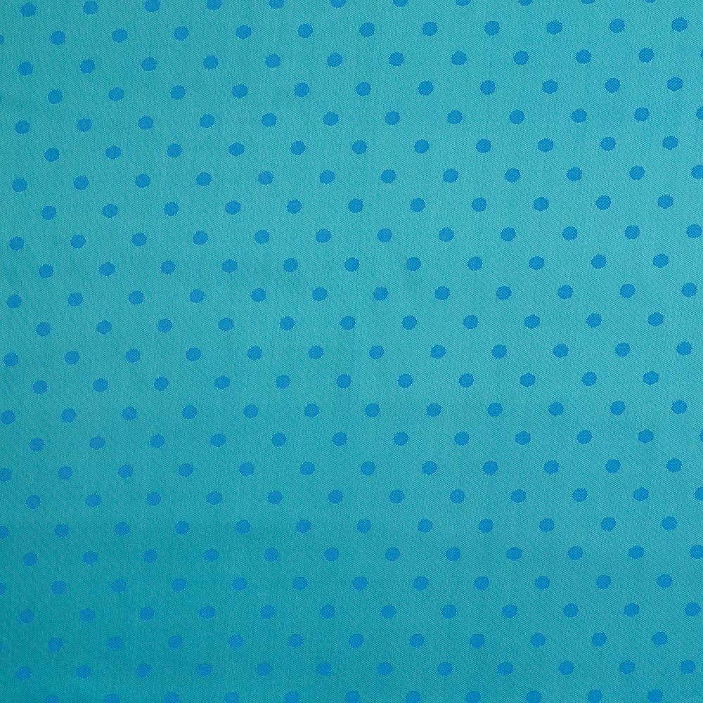 Doublure Rayonne Pois Bleu Vert - Ribes y Casals