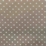 Doublure Rayonne Pois Camel Vert - Ribes y Casals