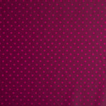 Doublure Rayonne Pois Fuchsia Foncé - Ribes y Casals