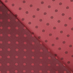 Doublure Rayonne Pois Grenat - Ribes y Casals