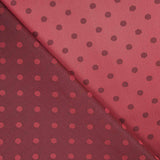 Doublure Rayonne Pois Grenat - Ribes y Casals