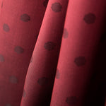 Doublure Rayonne Pois Grenat - Ribes y Casals