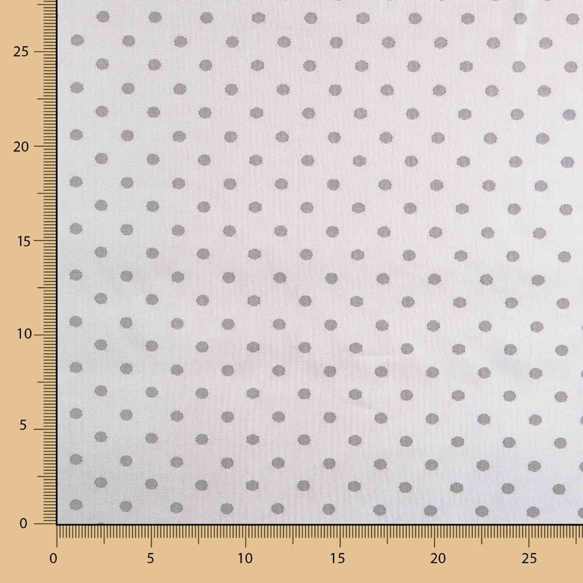 Doublure Rayonne Pois Gris - Ribes y Casals