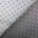 Doublure Rayonne Pois Gris - Ribes y Casals