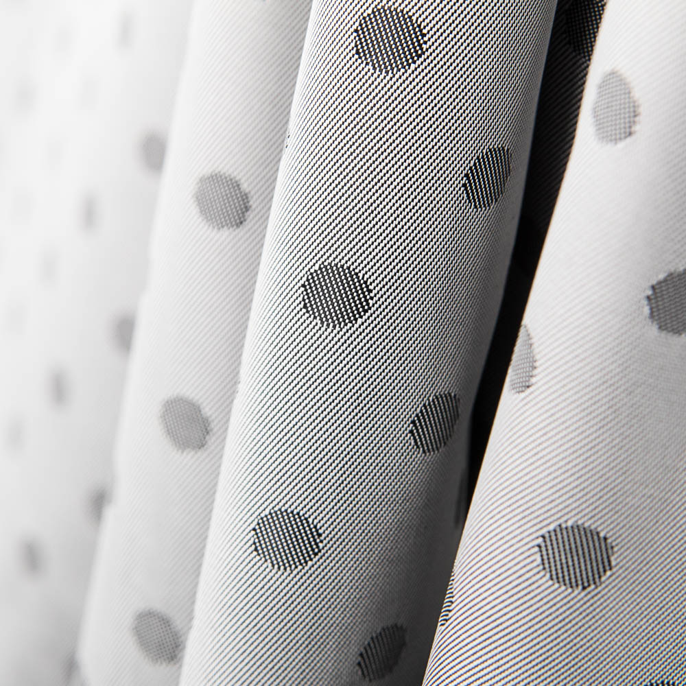 Doublure Rayonne Pois Gris - Ribes y Casals