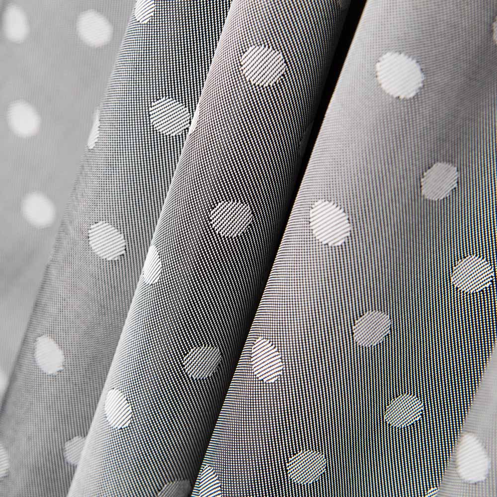 Doublure Rayonne Pois Gris - Ribes y Casals