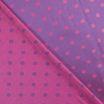 Doublure Rayonne Pois Pourpre - Ribes y Casals