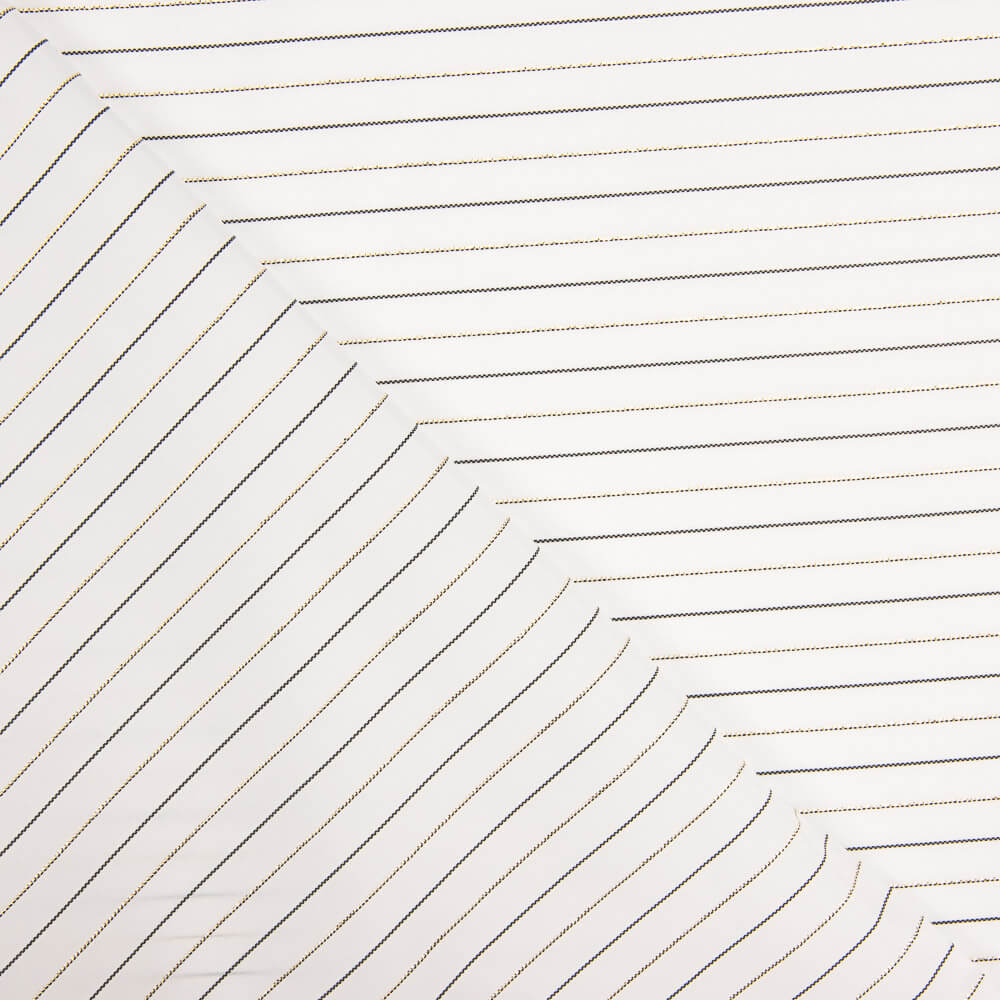 Forro Rayas Lurex Marino - Ribes y Casals