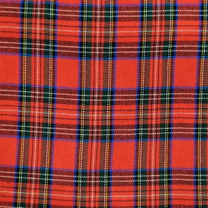 Flanelle Écossais Fond Rouge - Ribes y Casals