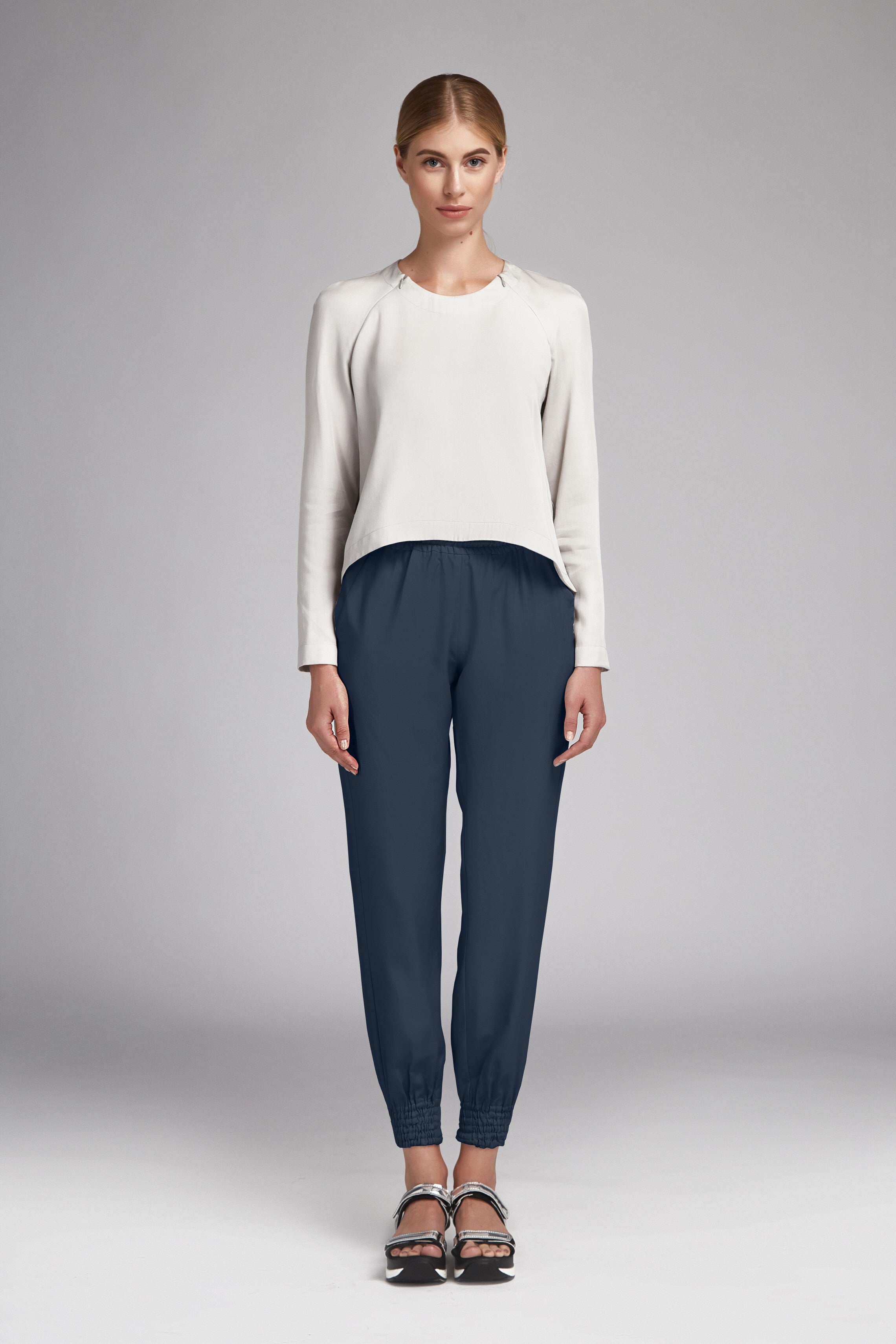 Tissu Flanelle Marine - Ribes y Casals