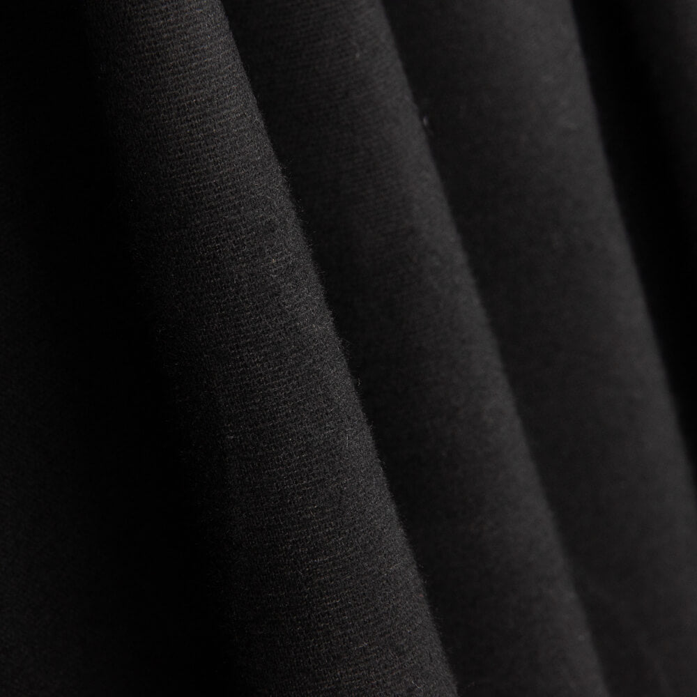 Flanelle Coton Noir - Ribes y Casals