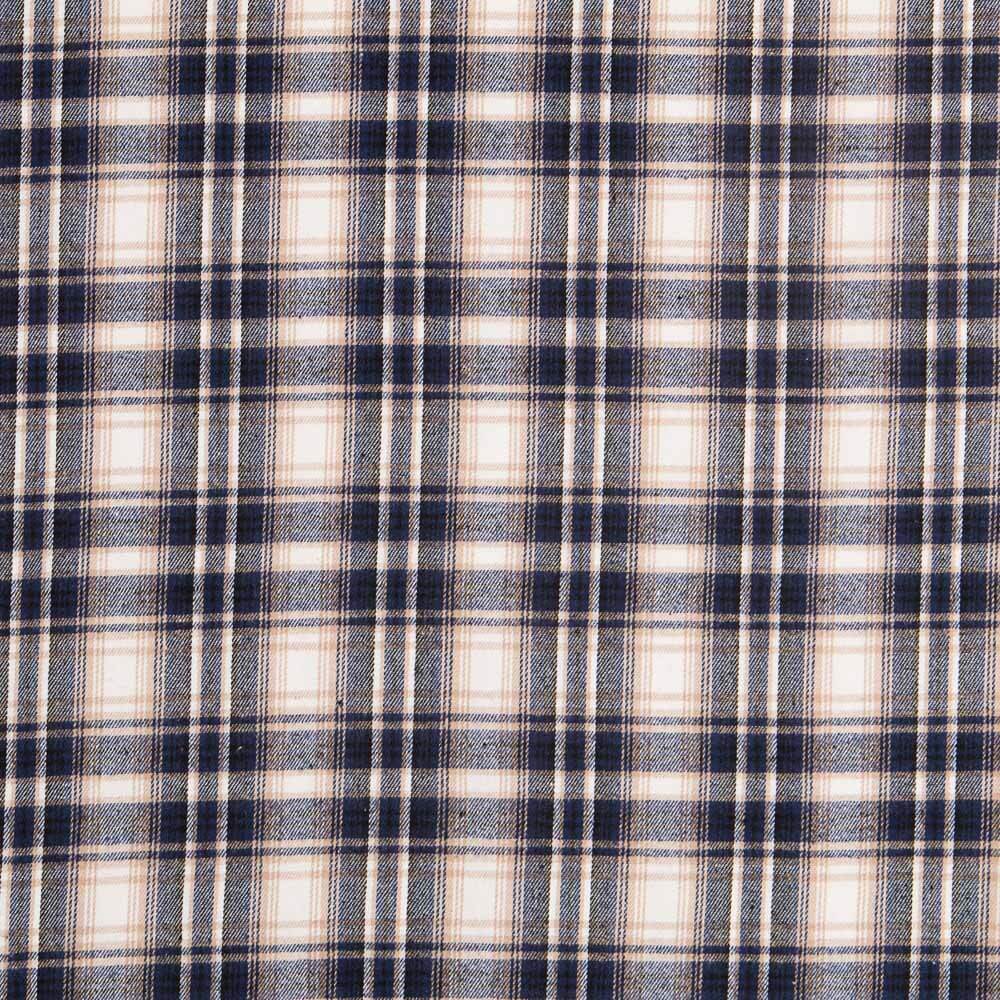 Flanelle Carreaux Bûcheron Bleu - Ribes y Casals