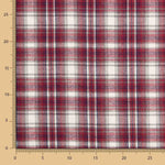 Flanelle Carreaux Bûcheron Bordeaux - Ribes y Casals