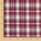 Flanelle Carreaux Bûcheron Bordeaux - Ribes y Casals