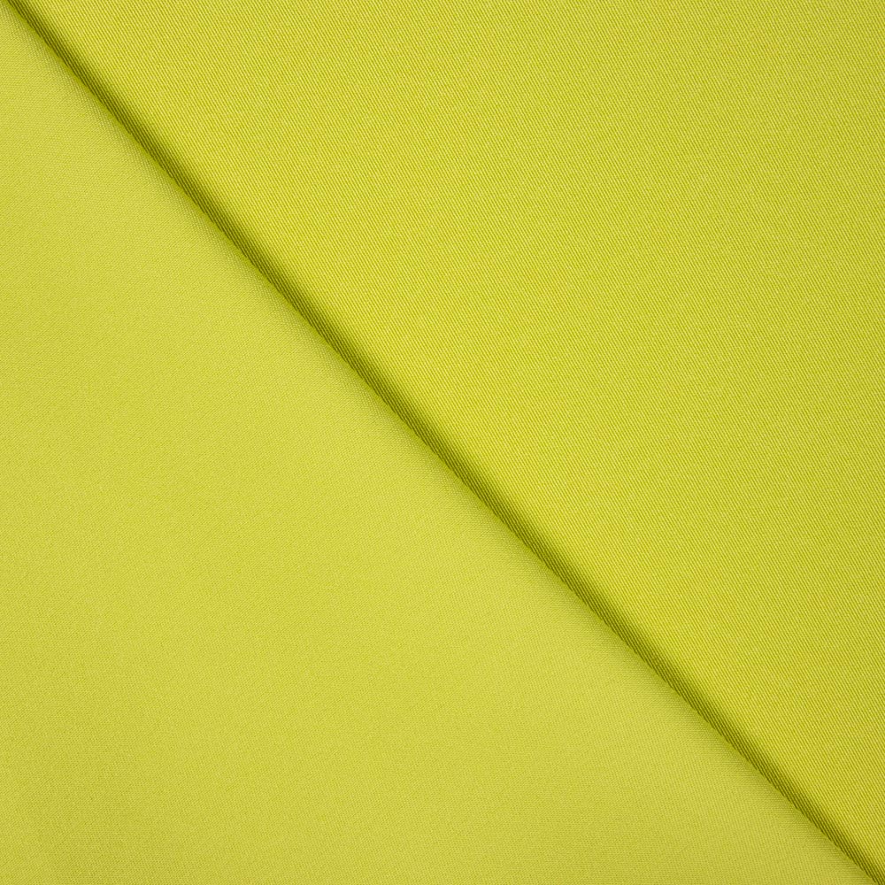 Retal Gabardina Elástica Liso Lima 140x140 cm - Ribes y Casals