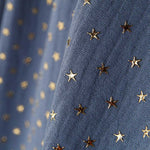 Double Gaze Lurex Bleu - Ribes y Casals