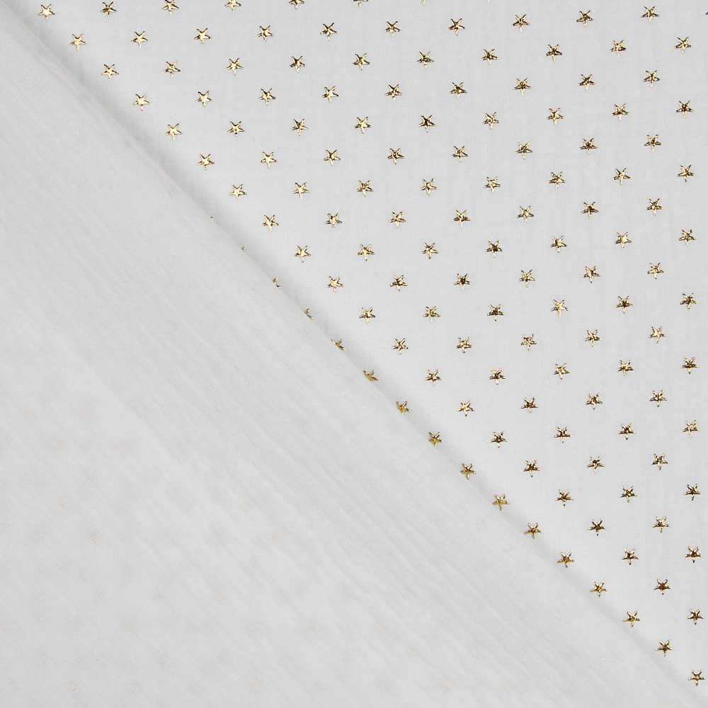 Double Gaze Lurex Etoiles Dorées - Ribes y Casals