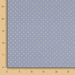 Double Gaze Lurex Etoiles Dorées Bleu - Ribes y Casals