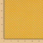 Double Gaze Lurex Étoiles Moutarde - Ribes y Casals