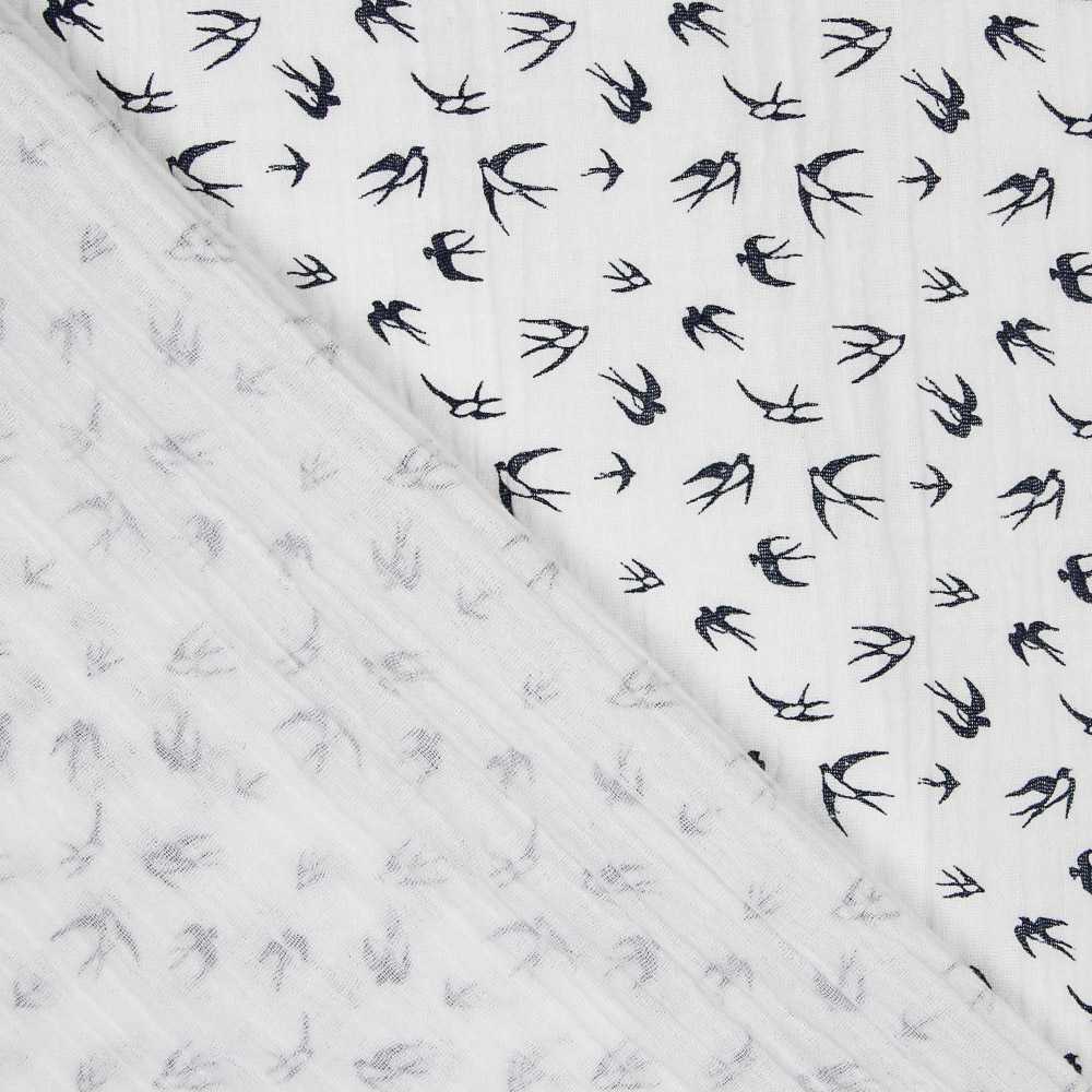 Double Gaze Oiseaux Nature Blanc - Ribes y Casals