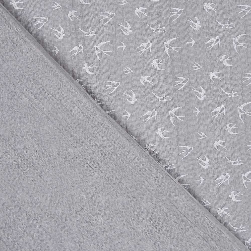 Double Gaze Oiseaux Nature Gris - Ribes y Casals