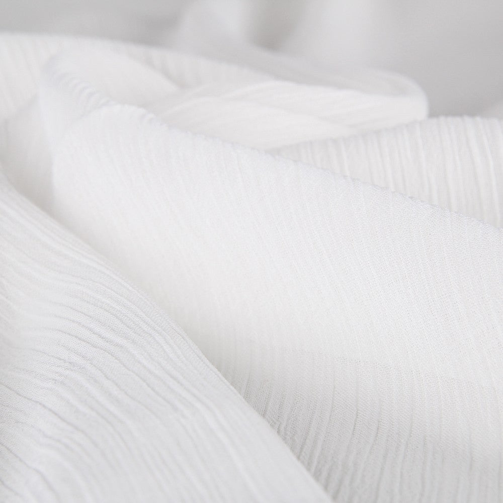 Doube Gaze Polyester Blanc - Ribes y Casals