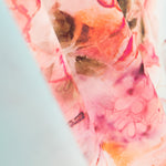 Mousseline Bouquet Vert dEau - Ribes y Casals