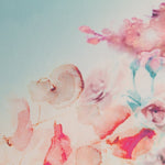 Mousseline Bouquet Vert dEau - Ribes y Casals