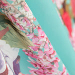 Mousseline Bouquet Vert Foncé - Ribes y Casals