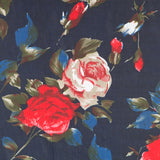 Gaze Crétonne Bleu Marine - Ribes y Casals