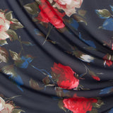 Gaze Crétonne Bleu Marine - Ribes y Casals