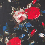 Gaze Crétonne Noir - Ribes y Casals