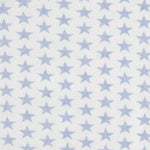 Gaze Coton Grandes Étoiles Bleu Clair - Ribes y Casals