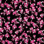 Gaze Fuchsia à Fleurs - Ribes y Casals