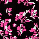 Gaze Fuchsia à Fleurs - Ribes y Casals