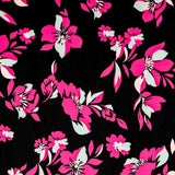 Gaze Fuchsia à Fleurs - Ribes y Casals