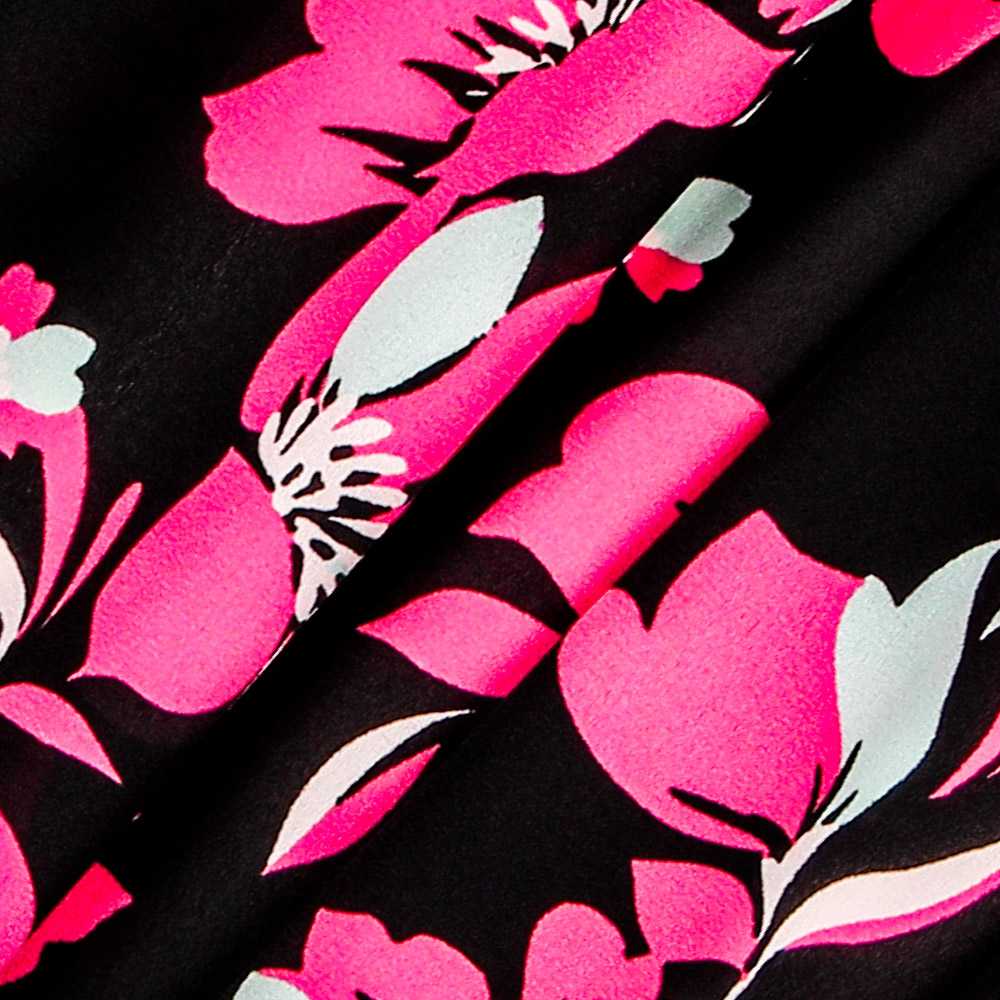 Gaze Fuchsia à Fleurs - Ribes y Casals