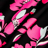 Gaze Fuchsia à Fleurs - Ribes y Casals