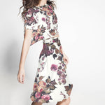 Gaze Florale Automne Crème - Ribes y Casals