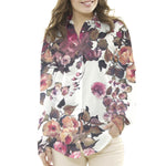 Gaze Florale Automne Crème - Ribes y Casals