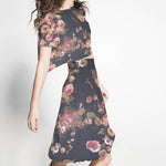 Gaze Florale Automne Marine - Ribes y Casals