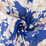 Gaze Bleu Fleurs Vintage - Ribes y Casals